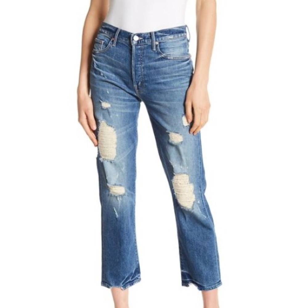 MOTHER The Saint (Soul Seeker) Distressed Jeans **LIKE NEW // (worn once)**